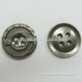 4 Holes sewing metal buttons